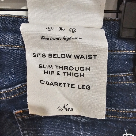 Rag & Bone Nina High-Rise Cigarette Jeans - Picture 5 of 16